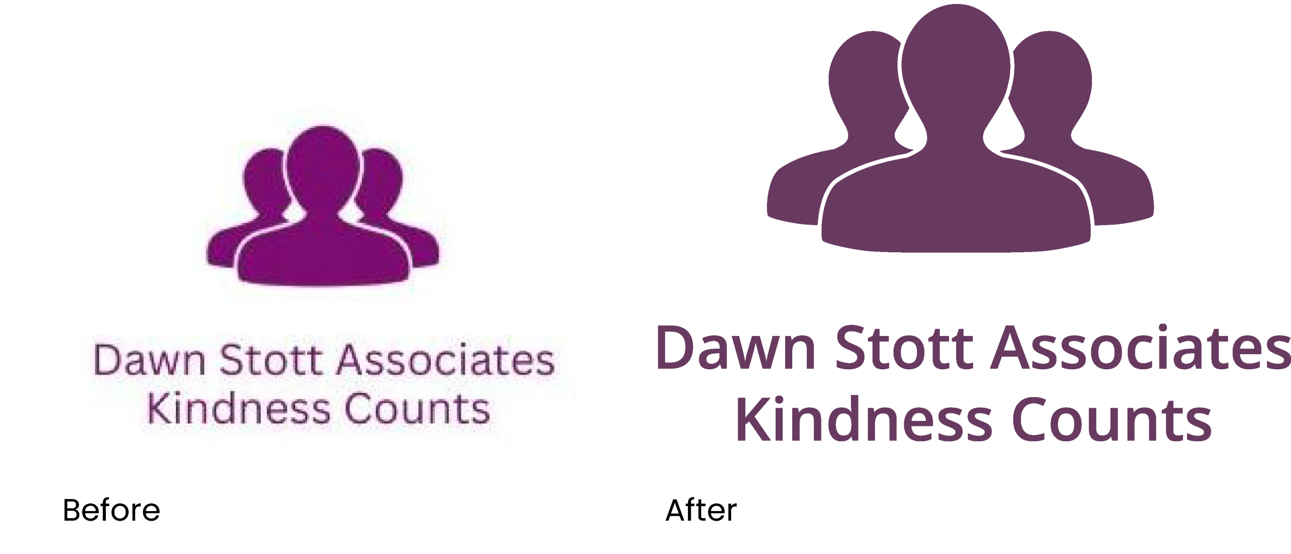 Dawn Stott Associates. Logo Redraw