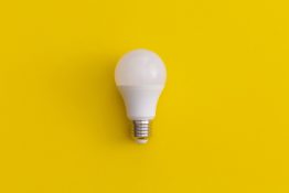 Light bulb ideas concept